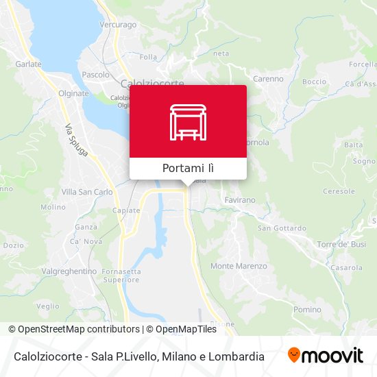 Mappa Calolziocorte - Sala P.Livello