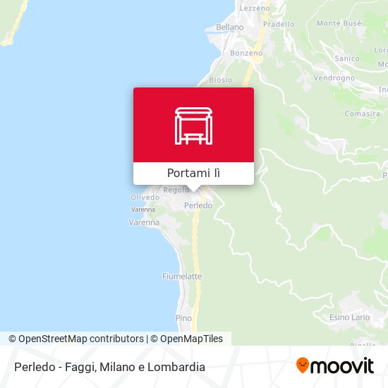Mappa Perledo - Faggi