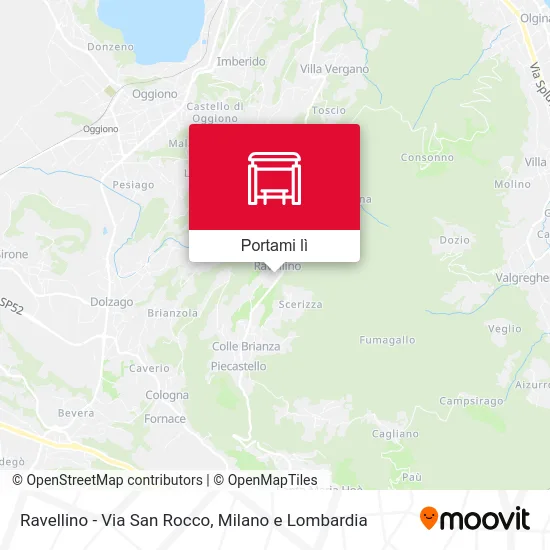 Mappa Ravellino - Via San Rocco