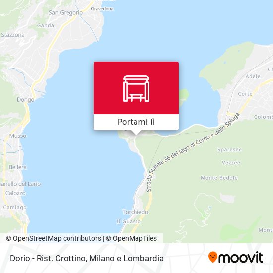 Mappa Dorio - Rist. Crottino