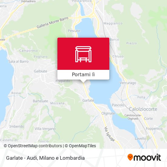 Mappa Garlate - Audi