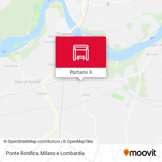Mappa Ponte Bonifica