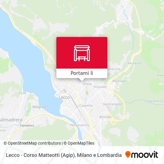 Mappa Lecco - Corso Matteotti (Agip)