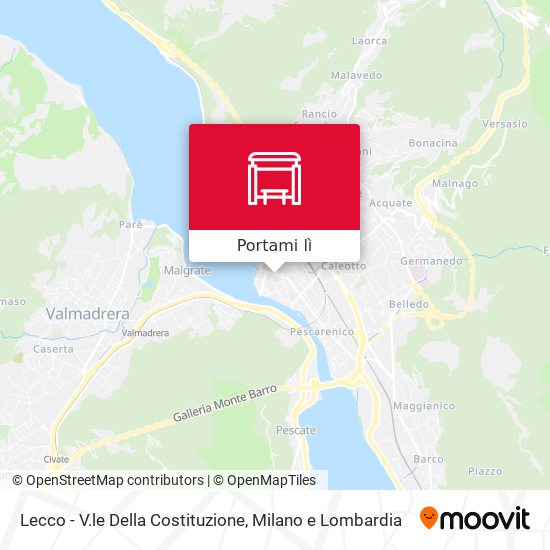 Mappa Lecco - V.le Della Costituzione