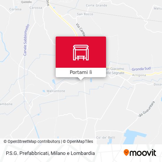 Mappa P.S.G. Prefabbricati