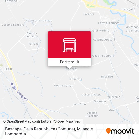 Mappa Bascape' Della Repubblica (Comune)