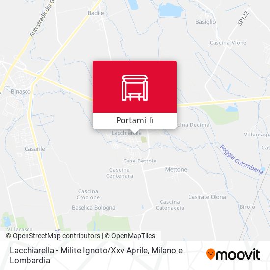 Mappa Lacchiarella - Milite Ignoto / Xxv Aprile