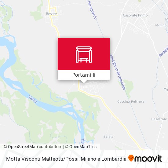 Mappa Motta Visconti Matteotti/Possi