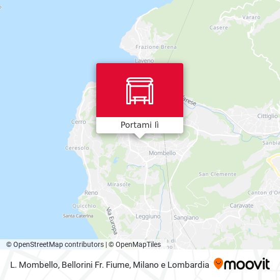 Mappa L. Mombello, Bellorini Fr. Fiume