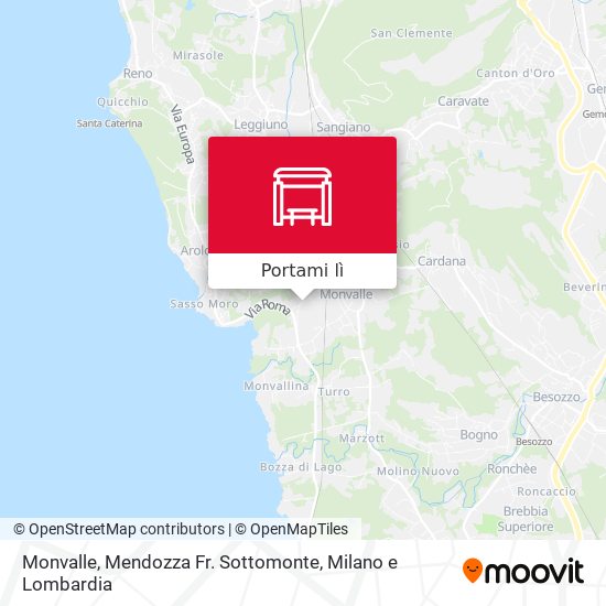 Mappa Monvalle, Mendozza Fr. Sottomonte