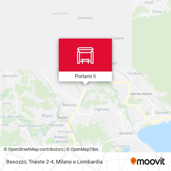 Mappa Besozzo, Trieste 2-4
