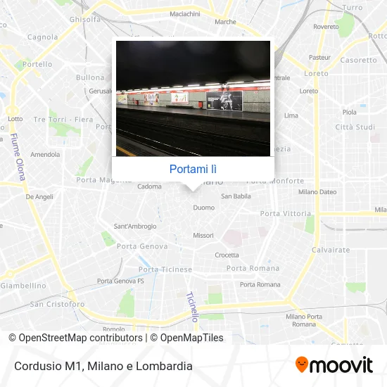 Mappa Cordusio M1