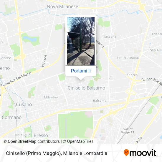 Mappa Cinisello (Primo Maggio)