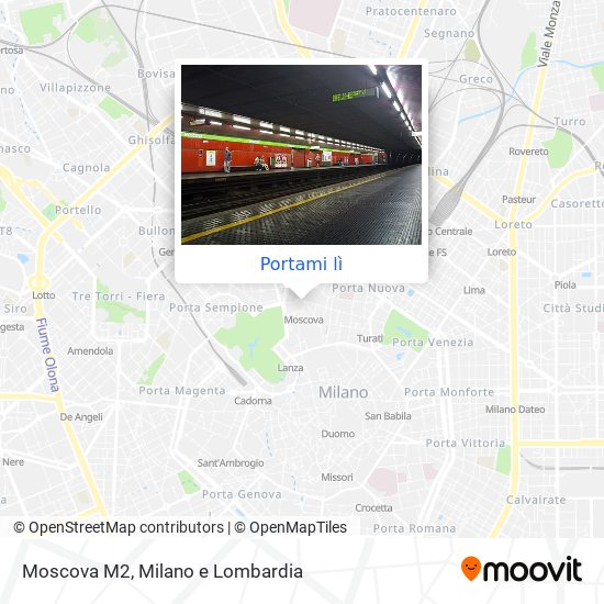 Mappa Moscova M2