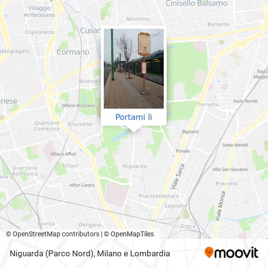 Mappa Niguarda (Parco Nord)