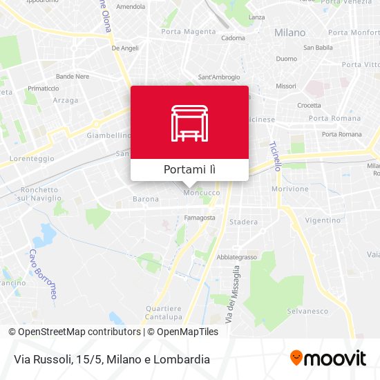 Mappa Via Russoli, 15/5
