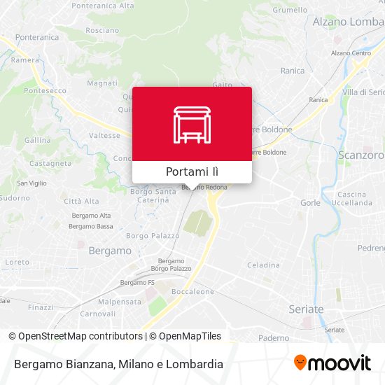 Mappa Bergamo Bianzana