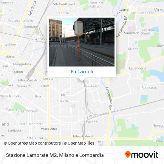 Mappa Stazione Lambrate M2