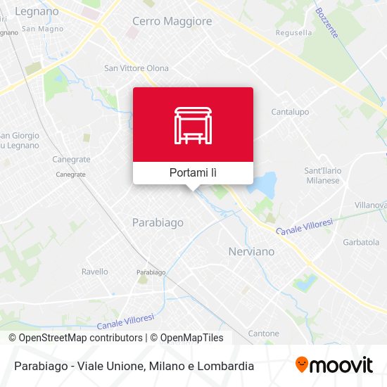 Mappa Parabiago -  Viale Unione