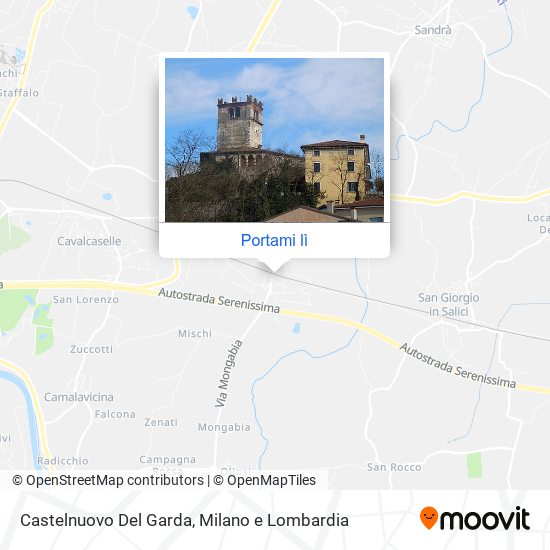 Mappa Castelnuovo Del Garda