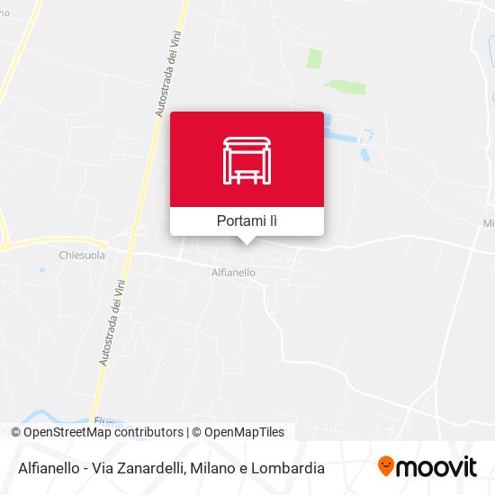 Mappa Alfianello - Via Zanardelli
