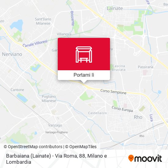 Mappa Barbaiana (Lainate) - Via Roma, 88