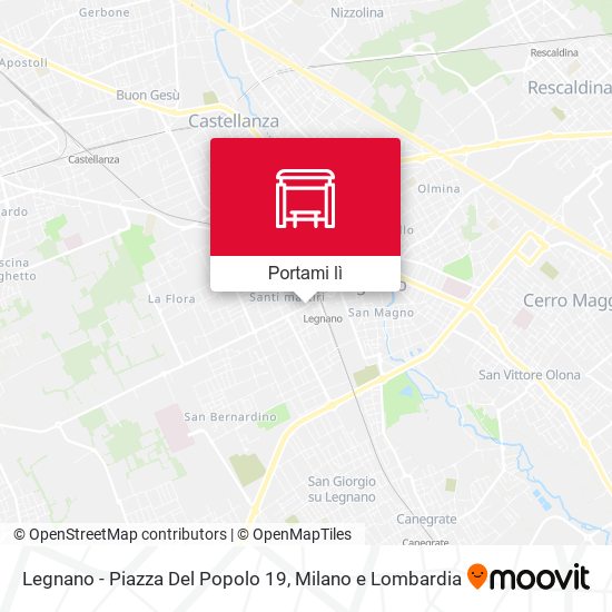 Mappa Legnano - Piazza Del Popolo 19