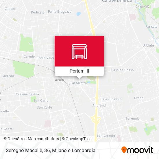 Mappa Seregno Macallè, 36