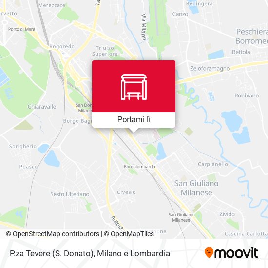 Mappa P.za Tevere (S. Donato)