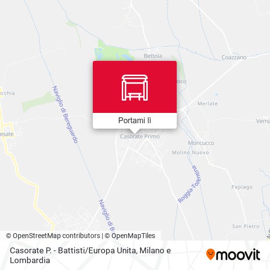 Mappa Casorate P. - Battisti / Europa Unita