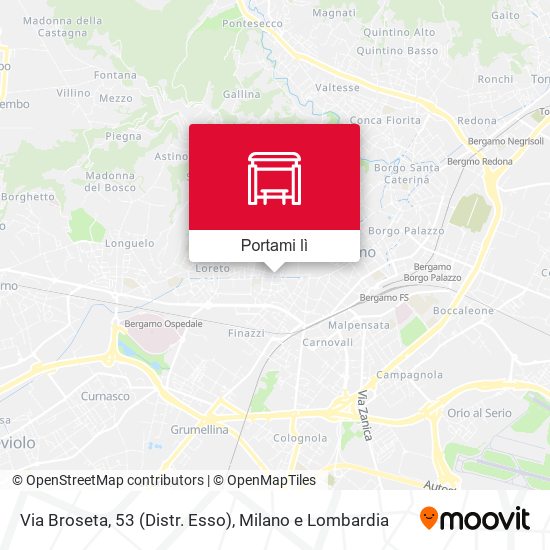 Mappa Via Broseta, 53 (Distr. Esso)