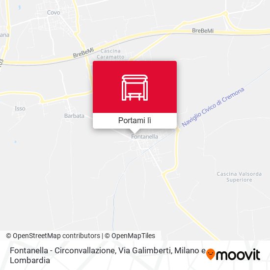 Mappa Fontanella - Circonvallazione, Via Galimberti