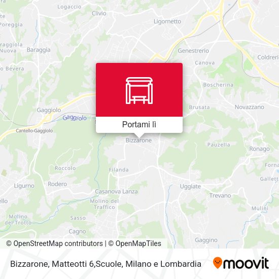 Mappa Bizzarone, Matteotti 6,Scuole