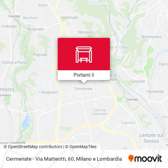 Mappa Cermenate - Via Matteotti, 60