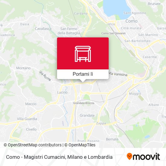 Mappa Como - Magistri Cumacini