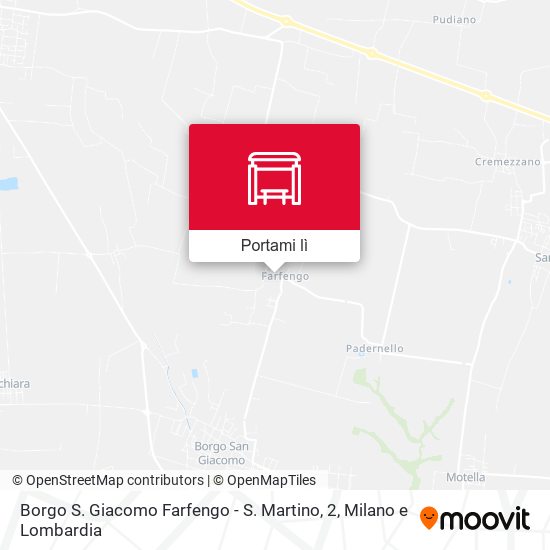 Mappa Borgo S. Giacomo Farfengo - S. Martino, 2