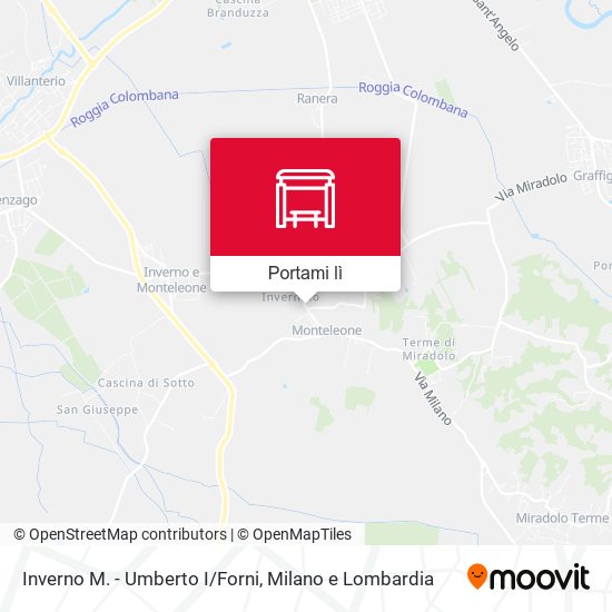 Mappa Inverno M. - Umberto I/Forni