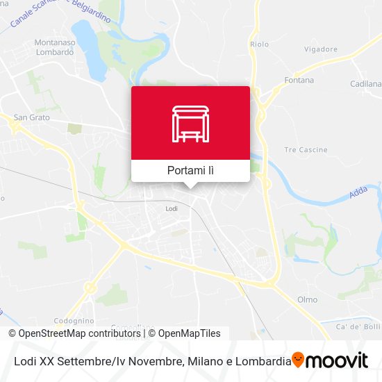 Mappa Lodi XX Settembre/Iv Novembre