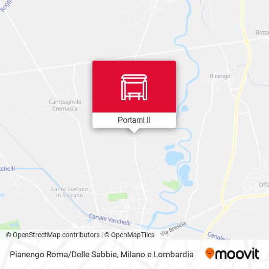 Mappa Pianengo Roma/Delle Sabbie