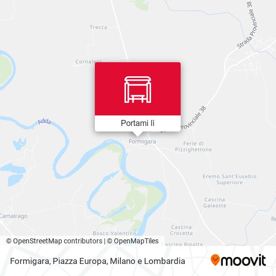 Mappa Formigara, Piazza Europa