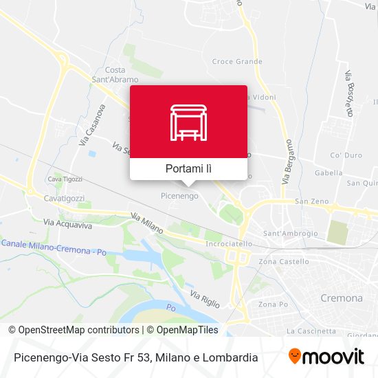 Mappa Picenengo-Via Sesto Fr 53