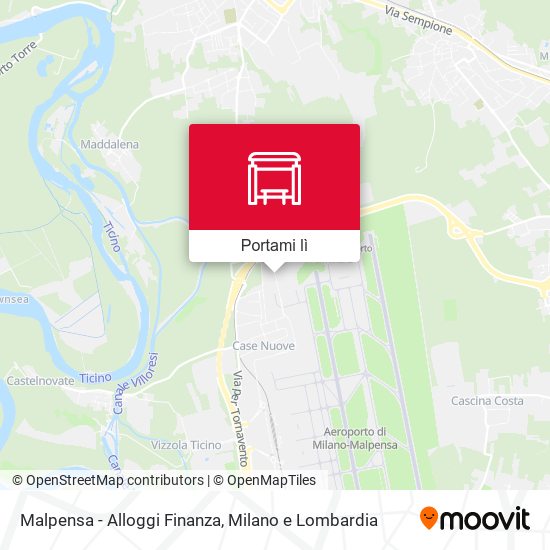 Mappa Malpensa - Alloggi Finanza