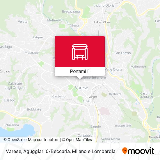 Mappa Varese, Aguggiari 6/Beccaria