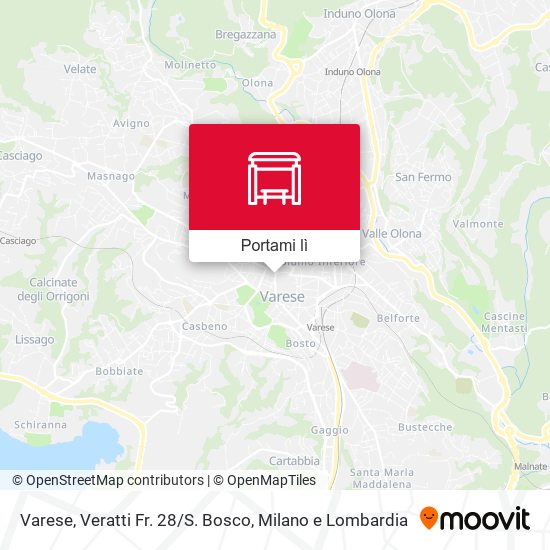 Mappa Varese, Veratti Fr. 28 / S. Bosco