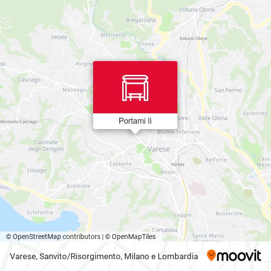 Mappa Varese, Sanvito/Risorgimento
