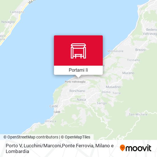 Mappa Porto V, Lucchini / Marconi,Ponte Ferrovia