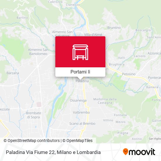 Mappa Paladina Via Fiume 22