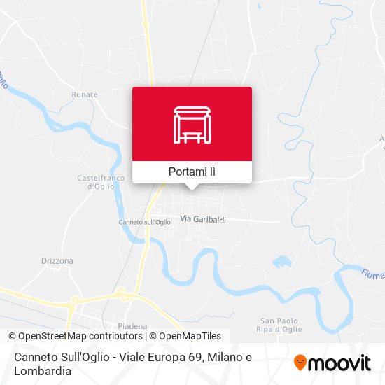 Mappa Canneto Sull'Oglio - Viale Europa 69