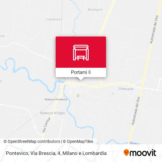 Mappa Pontevico, Via Brescia, 4