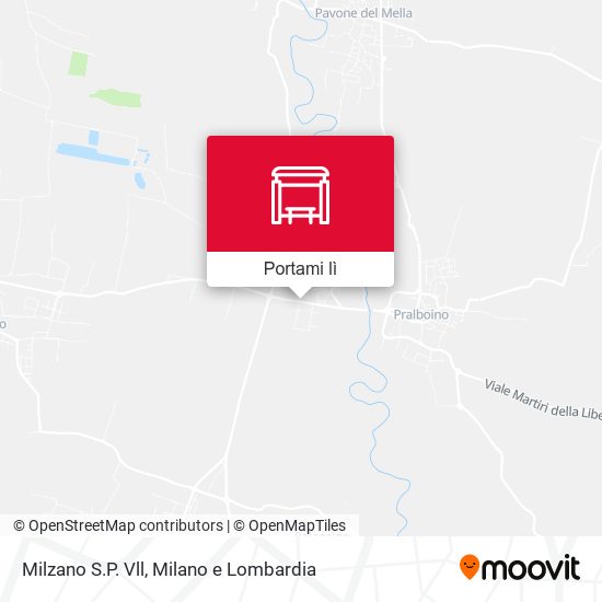 Mappa Milzano S.P. Vll